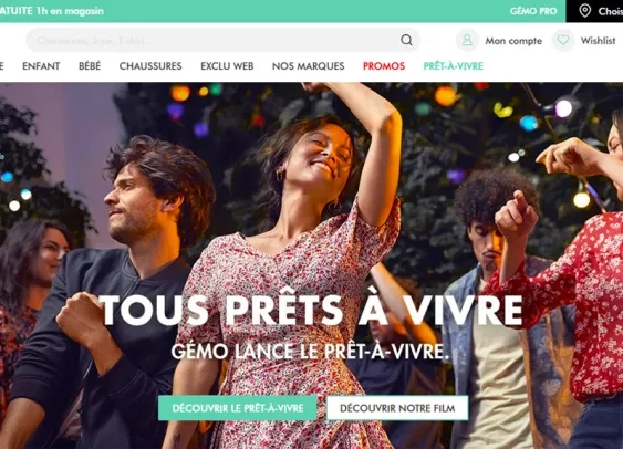 Gémo lance le « prêt-à-vivre » pour conquérir de nouveaux clients