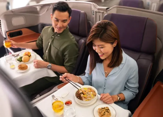 Singapore Airlines transforme un A380 en restaurant éphémère