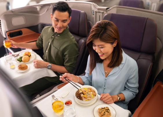 Singapore Airlines transforme un A380 en restaurant éphémère