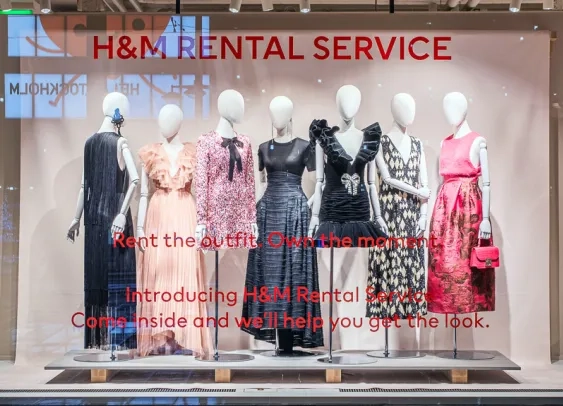 H&M lance un service de location de vêtements