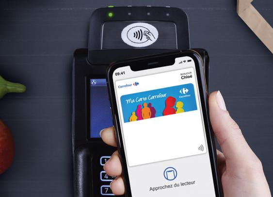 Carrefour intègre sa carte de fidélité dans Apple Pay pour fluidifier les achats