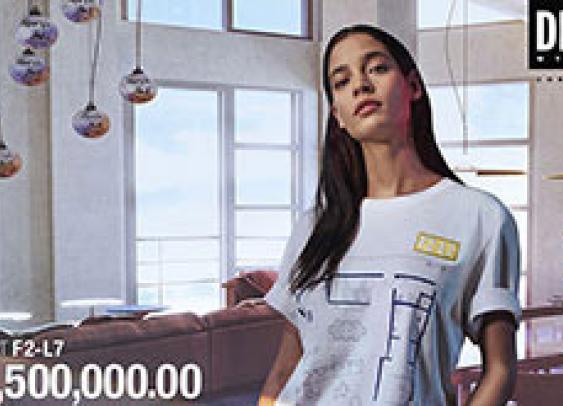 Diesel met en vente des tee-shirts à 5 millions de dollars… et des appartements