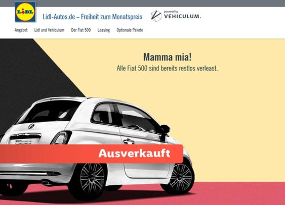 Lidl se lance dans le leasing de voitures pour séduire les millennials