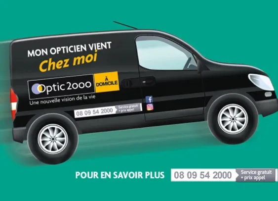 Optic 2000 lance un service de vente de lunettes à domicile