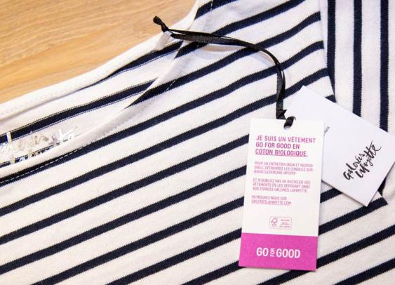 Les Galeries Lafayette pérennisent la démarche éthique « Go for Good »