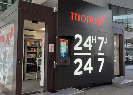 Monoprix dévoile sa supérette ouverte 24/7 et 100 % autonome