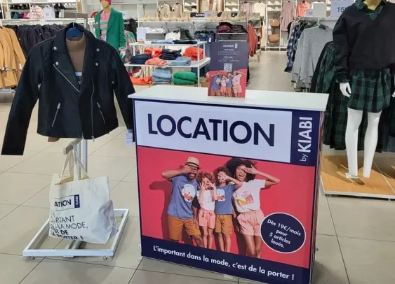 Kiabi propose des formules d’abonnement pour louer des vêtements