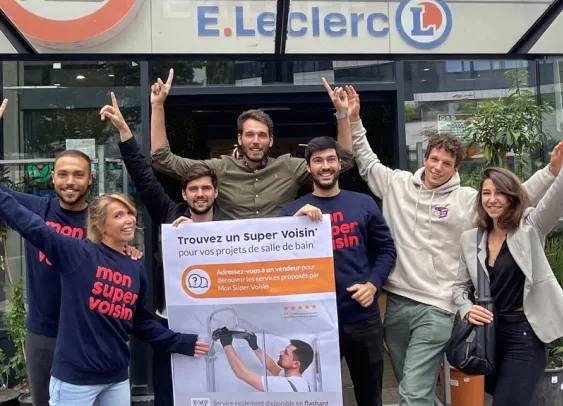 Brico Leclerc teste des services à domicile avec la startup Mon Super Voisin