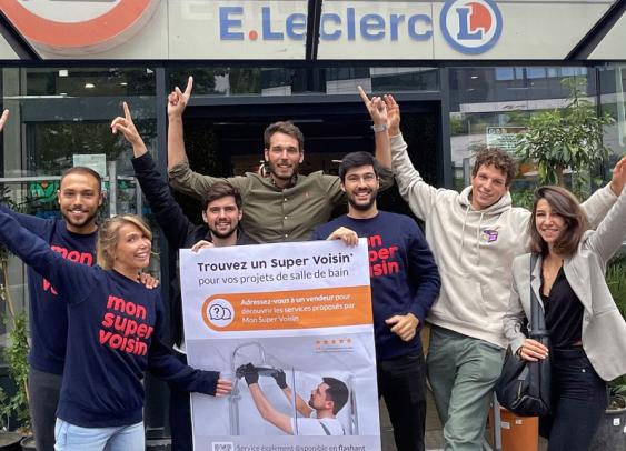 Brico Leclerc teste des services à domicile avec la startup Mon Super Voisin