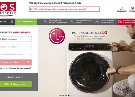 SOS Accessoire surfe sur le boom de la réparation de l’électroménager