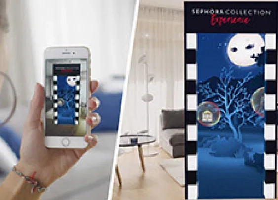Sephora lance un pop-up store en réalité augmentée pour Noël