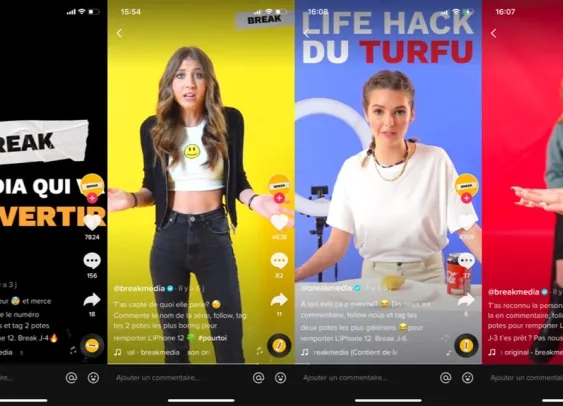 Jennyfer lance Break, un média 100 % conçu pour TikTok