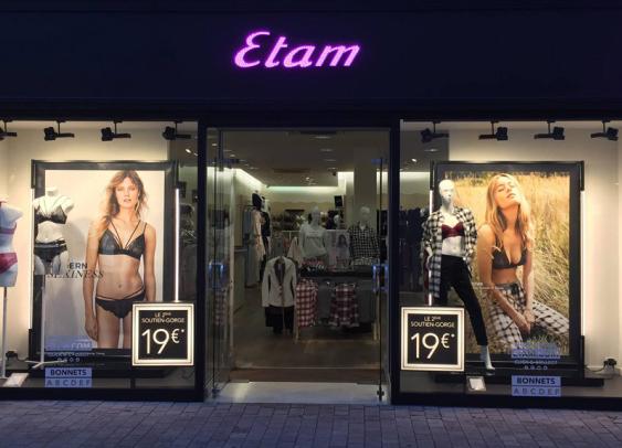 Etam installe le paiement sans caisse dans ses 450 boutiques