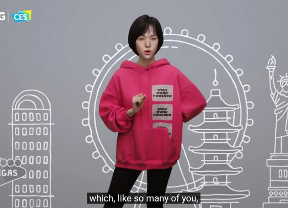 LG dévoile ses nouveautés high-tech avec une influenceuse virtuelle