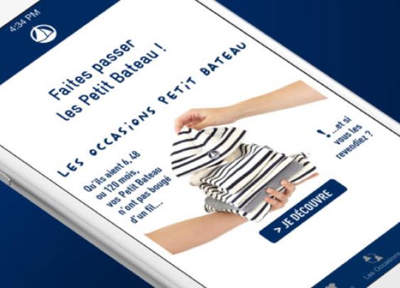 Petit Bateau se lance sur le marché de l’occasion