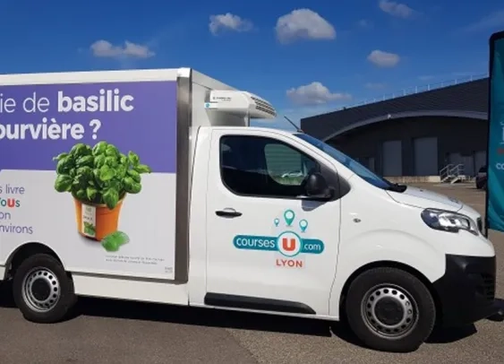 Avec Courses U Lyon et le « drive truck », Système U innove dans l’e-commerce alimentaire
