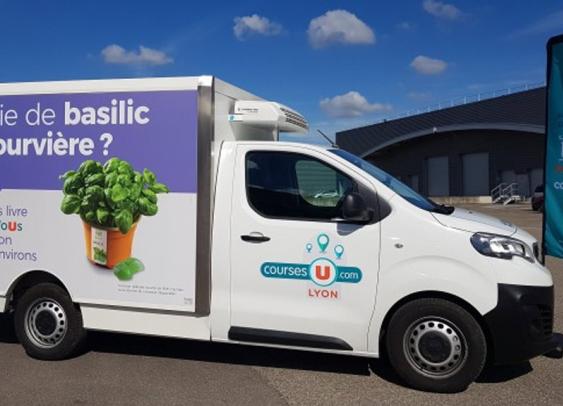 Avec Courses U Lyon et le « drive truck », Système U innove dans l’e-commerce alimentaire