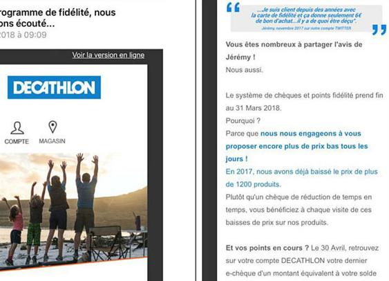 Pourquoi Decathlon abandonne son programme de fidélité