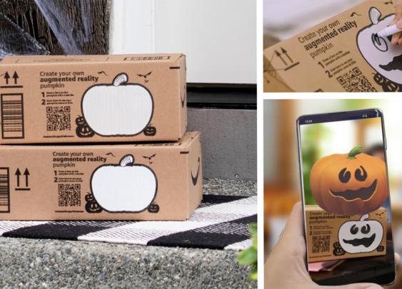 Amazon déploie sur ses cartons d’emballages une expérience de réalité virtuelle
