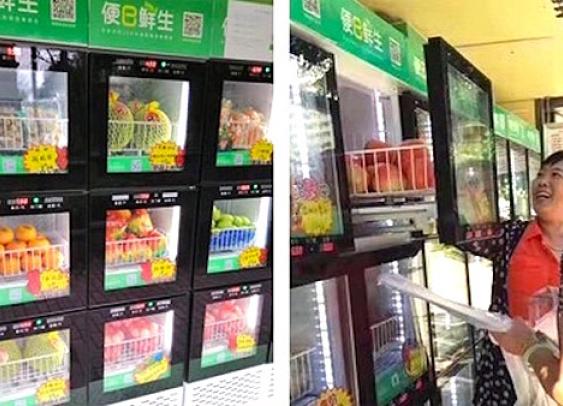 Connecté et intelligent, le distributeur automatique transforme l’alimentaire en Chine