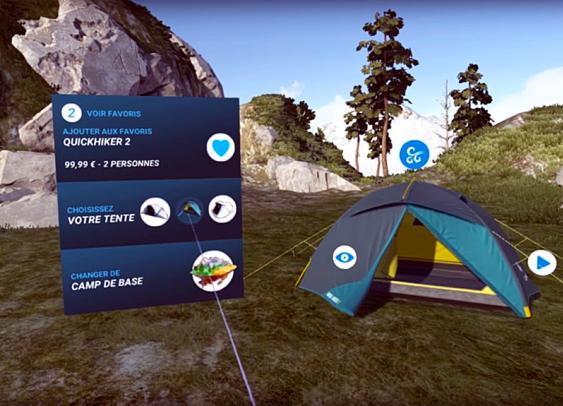 hez Decathlon, la réalité virtuelle obtient des résultats réels