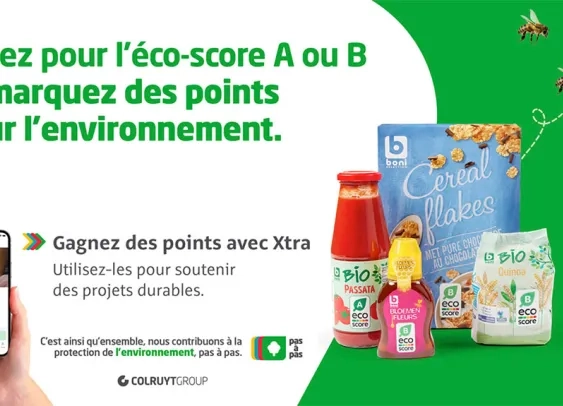 Colruyt lance un programme à points en faveur de l’environnement