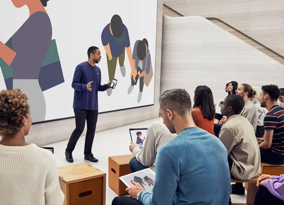 Les Apple Stores veulent devenir des « places du village »