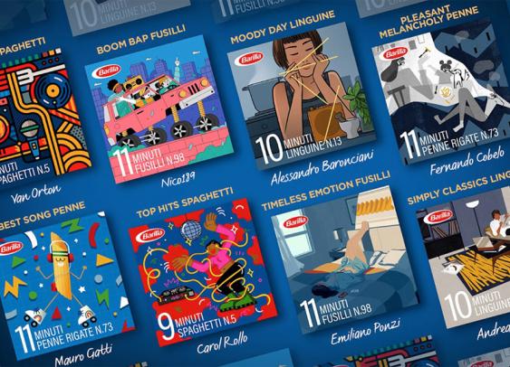 Barilla propose des playlists Spotify qui durent le temps de cuisson des pâtes