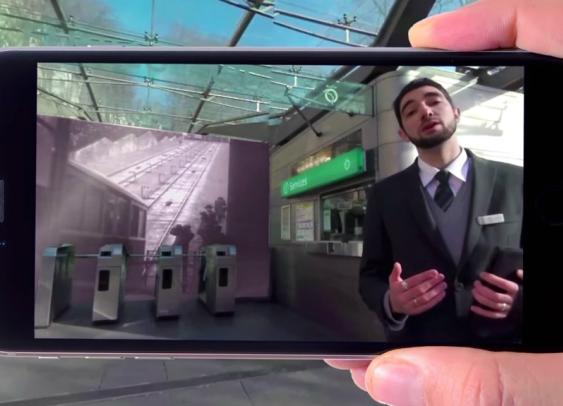 La RATP réenchante le funiculaire de Montmartre grâce à la réalité augmentée