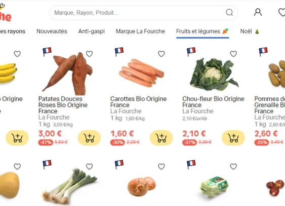 La Fourche livre des produits frais anti-gaspi à petits prix