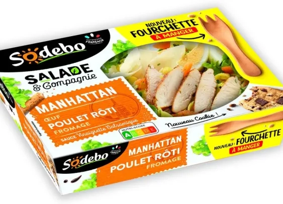Sodebo invente la fourchette qui se mange