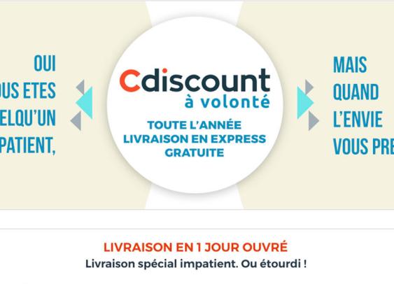 Pourquoi Cdiscount mise sur son abonnement « à volonté »