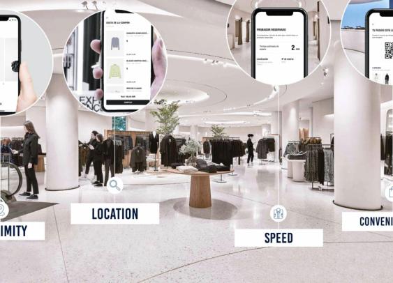 Le magasin comme une extension du smartphone