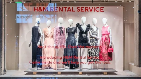 H&M lance un service de location de vêtements