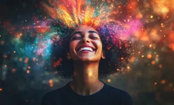 Portrait femme souriante