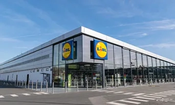 Photo extérieur d'un magasin Lidl