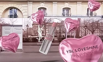 Image d'une pub Yves Saint laurent 